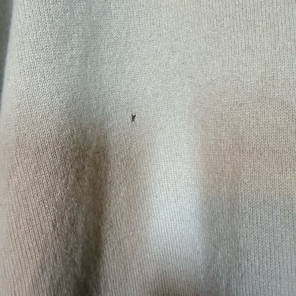 Men's Medium Cashmere Crewneck Sweater - Tan - Picture 2 of 5